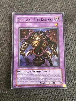 Yu-Gi-Oh! Thousand-Eyes Restrict DL1-001 Super Rare [MP-HP] - Image 1