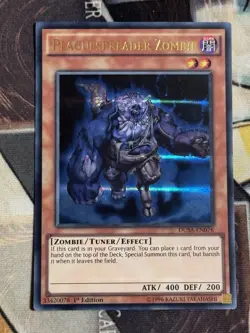 Yugioh! Plaguespreader Zombie - DUSA-EN076 - Ultra Rare - 1st Edition - NM 2201 - Image 1