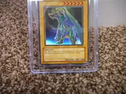 Yu-Gi-Oh 2003 Luster Dragon cgc 9 MINT Legacy of Darkness LOD-005 Super Rare - Image 3