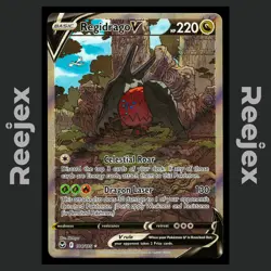 Regidrago V - 184/195 - Ultra Rare - Silver Tempest - Pokemon Card - NM/M - Image 1