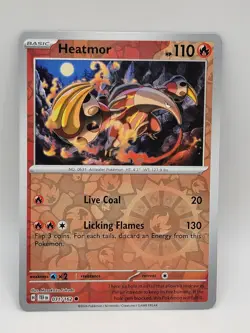 Heatmor Reverse Holo SV05: Temporal Forces #031/162 Pokemon TCG - Image 1