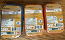 One Piece Card TCG Vol 2 Mini Tin (TS-O2, OP-13) Sealed, Brand New, Set of 3 - Image 3
