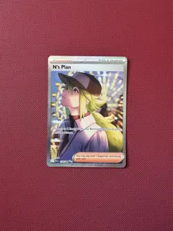 Pokemon TCG N's Plan 170/086 Black Bolt Special Illustration Rare - Image 1