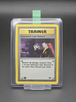 Giovanni's Last Resort 105/132 - 1st Edition - Gym Challenge - Pokemon - LP-NM - Image 3