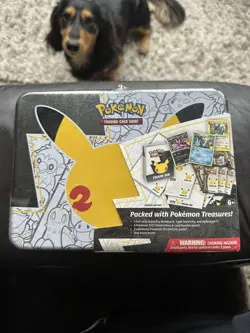 Pokemon 25th Anniversary Celebrations Collector's Chest Lunchbox Tin Sealed - Image 1