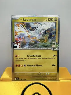 Pokemon N's Reshiram Journey Together 116/159 Play! Stamp Prize Pack Series 8 - Image 1