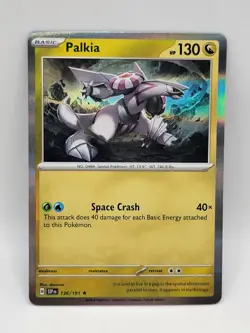 Palkia 136/191 Holo Sv08: Surging Sparks Pokemon TCG - Image 1