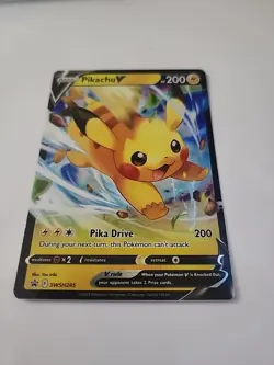 Pikachu V SWSH285 SWSH: Sword & Shield Promo Cards Holo - Image 2