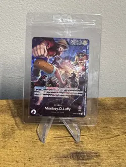 ONE PIECE Card Unopened Promo Luffy PSA Magazine Insert-English Edition🔥📈 - Image 1