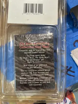 WWF Raw Deal Backlash Hardy Boyz 61-Card Starter Deck sealed 2001 - Image 2
