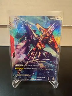 Gundam Card Game Phantom Aria Gundam Kyrios GD04-034 LR+ Alternate Alt Art NM - Image 2