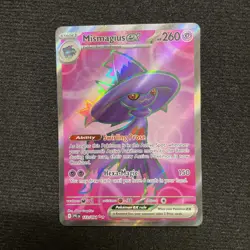 Mismagius ex Full Art 112/094 - NM Phantasmal Flames Pokemon Card - Image 1