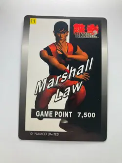 Marshall Law No.11 Namco Limited Japanese Tekken 2 Card game - Image 2