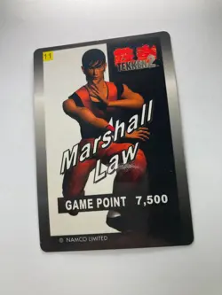 Marshall Law No.11 Namco Limited Japanese Tekken 2 Card game - Image 3