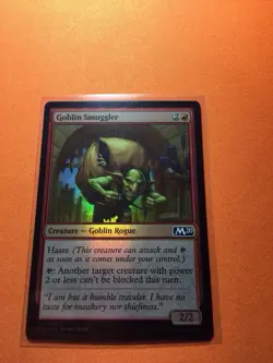 MTG Magic The Gathering Goblin Smuggler Foil M20 Red - Image 1