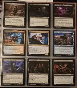 Magic The Gathering Undead Themed Binder Lot. Qty 90, Alt Art, Foiled,... - Image 1