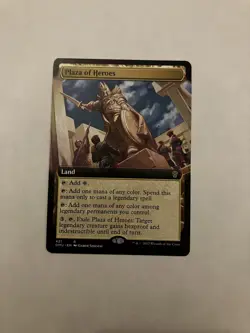 Plaza of Heroes Dominaria United Extended Art - Image 1