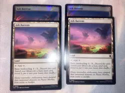 magic the gathering TMNT Ash Barrens Lot (2 surge Foil 2 Reg) - Image 1