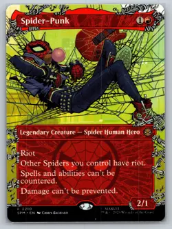 Spider-Punk (0210) (Borderless) Marvel's Spider-Man Regular - Image 1