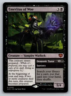 Emeritus of Woe Secrets of Strixhaven Regular - Image 1