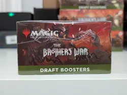 MTG Factory Sealed Magic the Gathering THE BROTHERS WAR Draft Booster Box - Image 4