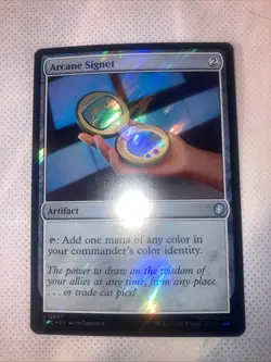 Arcane Signet (Surge Foil) Commander: Teenage Mutant Ninja Turtles Foil - Image 1