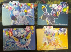 Pokemon Prismatic Evolutions Surprise Box Card Dividers - x4 Double Sided - Image 1
