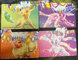 Pokemon Prismatic Evolutions Surprise Box Card Dividers - x4 Double Sided - Image 2