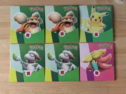 Pokemon TCG: 6 x UK McDonalds Match Battle 2022 Happy Meal Promo Packs - Sealed - Image 1