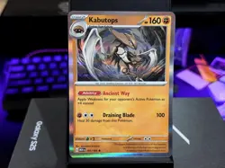 KABUTOPS RARE HOLO 141/165 151 POKEMON NM - Image 1