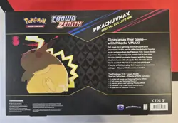 Pokemon TCG Crown Zenith Pikachu VMAX Special Collection Box Sealed - Image 2