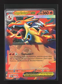 Pokemon ME: Mega Evolution Promo #030 Promo,Holo Mega Charizard Y ex - Image 1