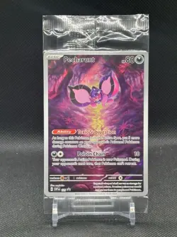 Pokemon TCG Pecharunt SVP129 Illustration Rare Black Star Promo Holo SEALED - Image 1