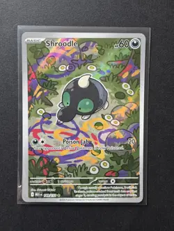 Pokemon TCG - Mega Evolution - Shroodle - 149/132 - Illustration Rare - Image 1