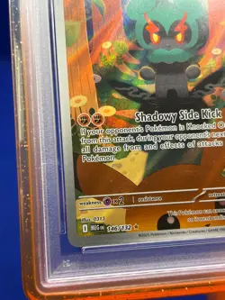 2025 Pokemon MEG Mega Evolution Marshadow #146 146/132 Illustration Rare PSA 10 - Image 5