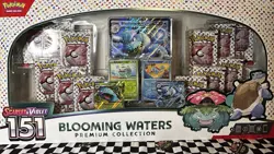 Pokemon TCG Scarlet & Violet 151 Blooming Waters Premium Collection Box Sealed - Image 1