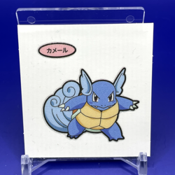 Wartortle Pokemon sticker seal NINTENDO JAPAN JAPANESE F/S - Image 1