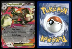 MEGA LOPUNNY EX 084/094 DOUBLE RARE PHANTASMAL FLAMES POKEMON NM - Image 1