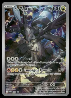 N'S ZEKROM - 031 031 HOLO PROMO ME: MEGA EVOLUTION PROMO POKEMON NM - Image 2