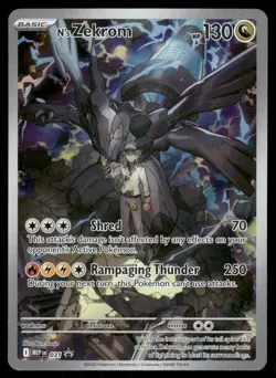 N'S ZEKROM - 031 031 HOLO PROMO ME: MEGA EVOLUTION PROMO POKEMON NM - Image 2
