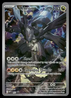 N'S ZEKROM - 031 031 HOLO PROMO ME: MEGA EVOLUTION PROMO POKEMON NM - Image 2