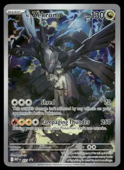 N'S ZEKROM - 031 031 HOLO PROMO ME: MEGA EVOLUTION PROMO POKEMON NM - Image 2