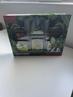 Pokemon TCG Ogerpon EX Premium Collection Box Brand New & Sealed - Image 1