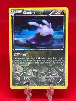 Pokemon TCG Goomy 58/98 X&Y Ancient Origins Reverse Holo English 2015 LP/NM - Image 1