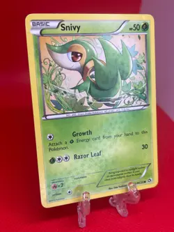 Pokemon TCG Snivy RC1/RC25 Black White Legendary Treasures Radiant Collection LP - Image 3
