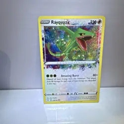 Pokemon Rayquaza Amazing Rare Holo 138/185 Vivid Voltage Basic 120 HP - Image 1
