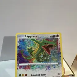 Pokemon Rayquaza Amazing Rare Holo 138/185 Vivid Voltage Basic 120 HP - Image 3
