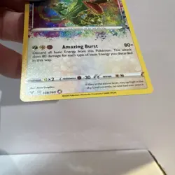 Pokemon Rayquaza Amazing Rare Holo 138/185 Vivid Voltage Basic 120 HP - Image 4
