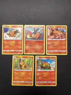 Pokemon TCG - Tepig Pignite Theme Lot - Image 1