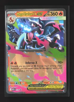 Pokemon ME: Mega Evolution Promo #029 Promo,Holo Mega Charizard X ex - Image 1